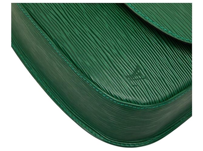 Saint-Cloud Borsa a tracolla Louis Vuitton Epi Mini Saint Cloud - Pelle Borneo Green - vista 4