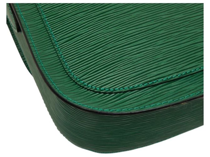Saint-Cloud Borsa a tracolla Louis Vuitton Epi Mini Saint Cloud - Pelle Borneo Green - vista 7