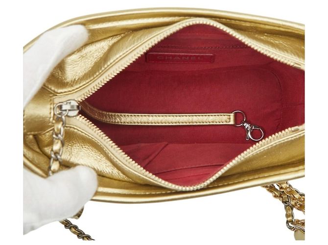 Borsa a tracolla con catena Chanel Coco Mark Gabrielle - vista 8