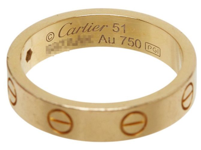 Cartier Mini Love 1P Diamantring - Ansicht 5