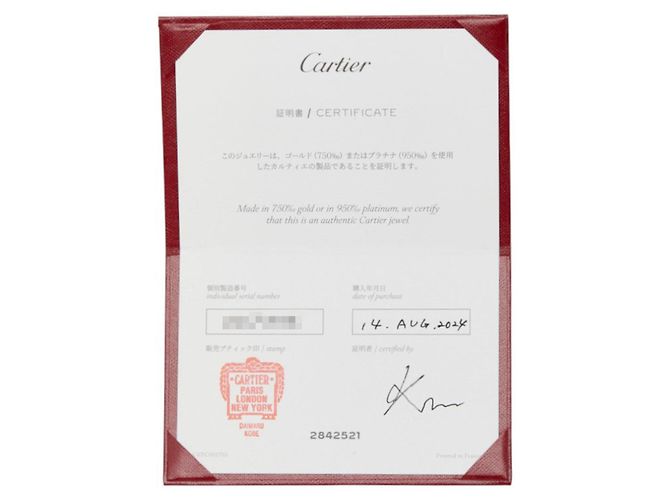 Cartier Mini Love 1P Diamantring - Ansicht 6