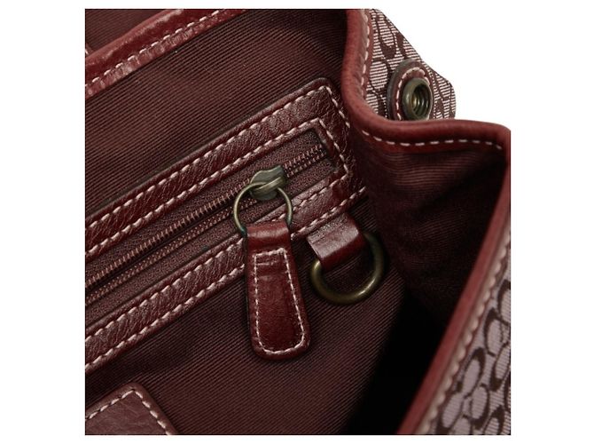 Borsa Mini Signature Coach - vista 10