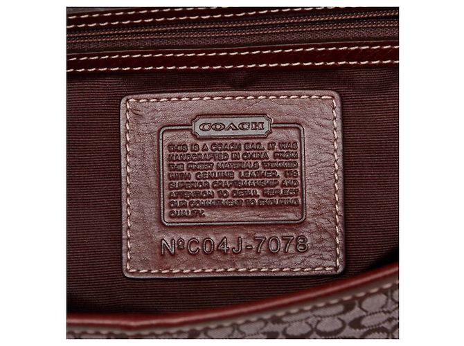 Borsa Mini Signature Coach - vista 12