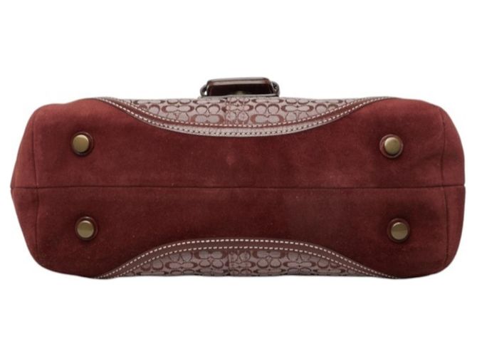Borsa Mini Signature Coach - vista 3
