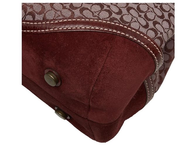 Borsa Mini Signature Coach - vista 4