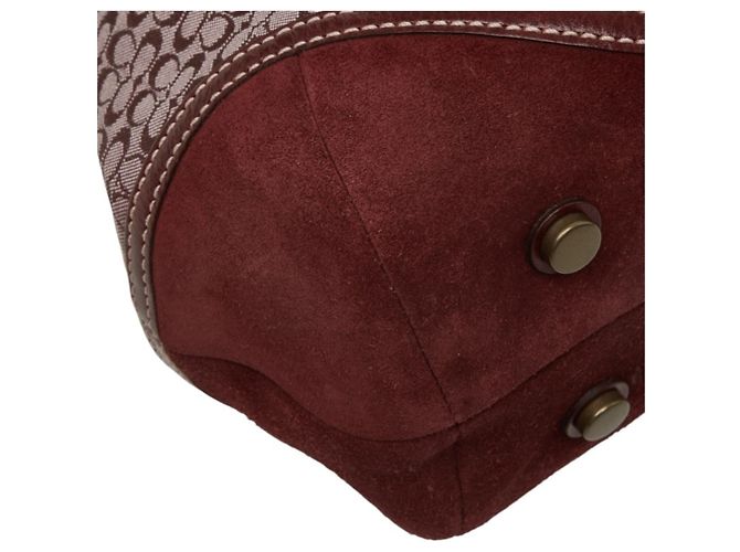 Borsa Mini Signature Coach - vista 5
