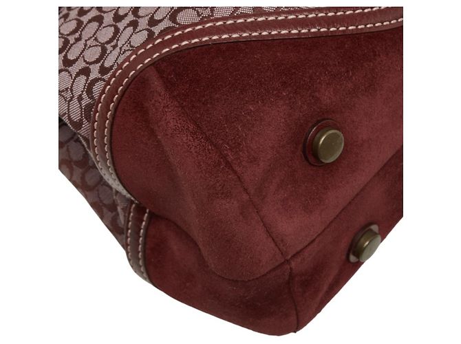 Borsa Mini Signature Coach - vista 7