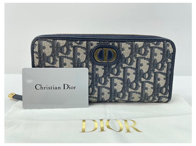 Christian Dior 30 Montaigne Voyageur canvas Long - vista 3
