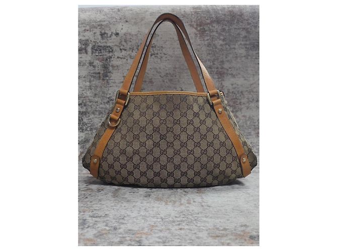 Borsa a Mano Gucci Abbey GG Monogram - vista 2