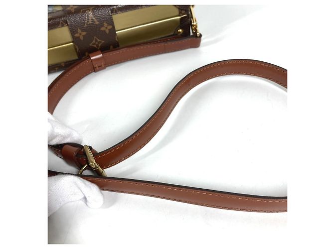 Borsa Louis Vuitton Fornasetti Monogram Petite Malle - vista 11