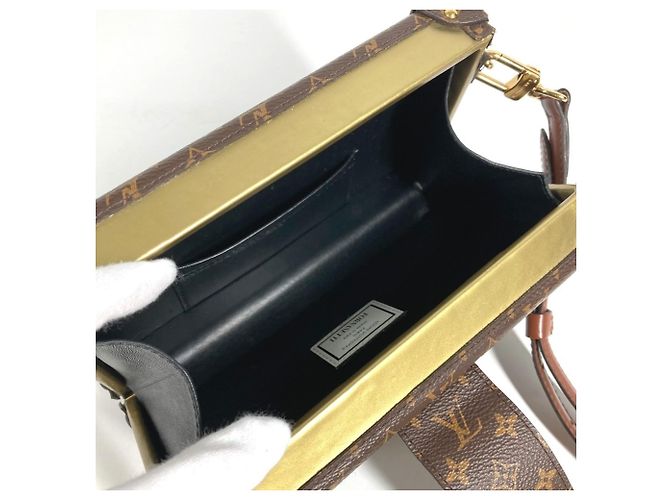 Borsa Louis Vuitton Fornasetti Monogram Petite Malle - vista 4