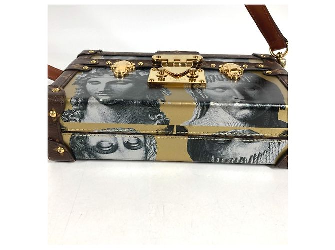 Borsa Louis Vuitton Fornasetti Monogram Petite Malle - vista 7