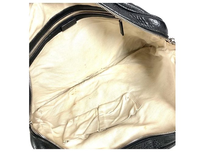Borsa porta documenti Gucci in pelle nera - Modello 322057 - vista 13