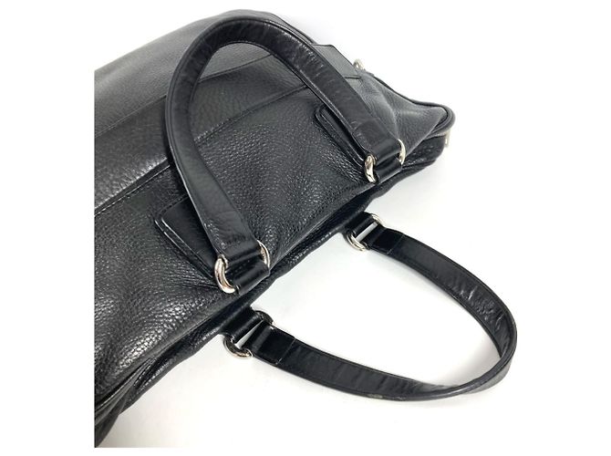 Borsa porta documenti Gucci in pelle nera - Modello 322057 - vista 9