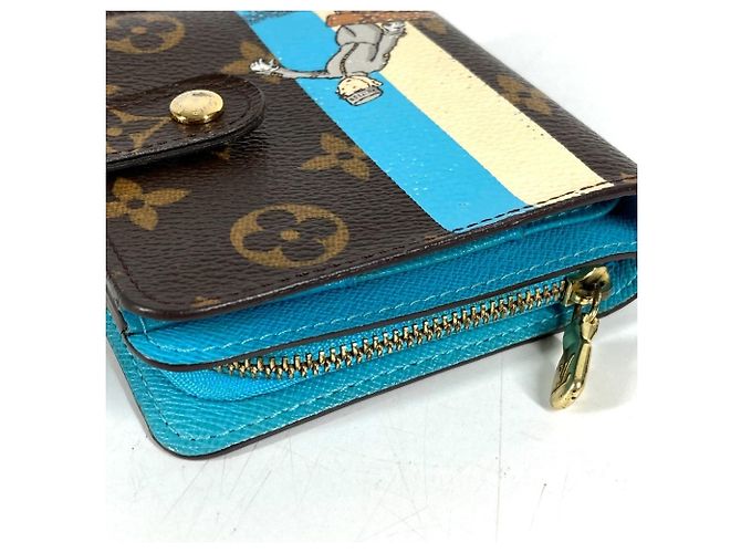 Portafoglio bi-fold Louis Vuitton Monogram Groom - vista 10