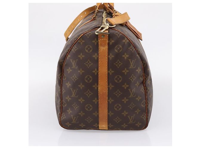 Louis Vuitton Keepall Bandouliere Monogram Canvas 55 - vista 3