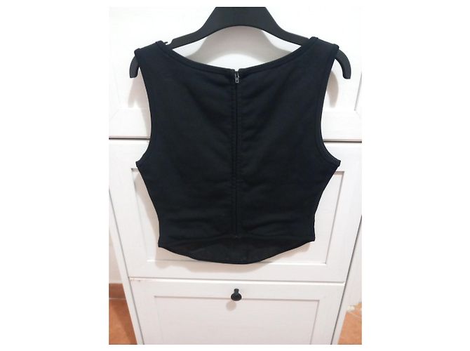 Top sin mangas Moschino Couture Negro - vista 3