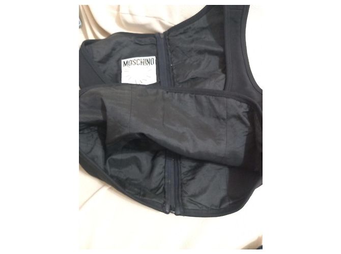 Top sin mangas Moschino Couture Negro - vista 7