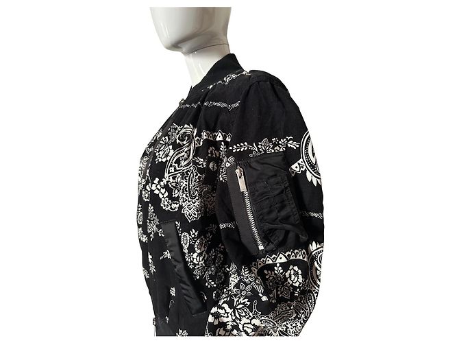 Chaqueta Bomber Sacai Estampado Paisley - vista 11