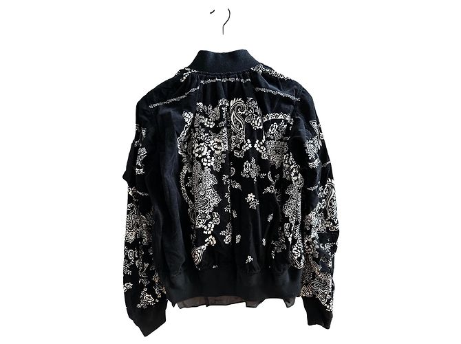 Chaqueta Bomber Sacai Estampado Paisley - vista 3