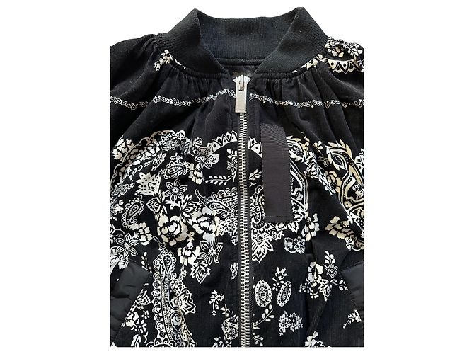 Chaqueta Bomber Sacai Estampado Paisley - vista 5