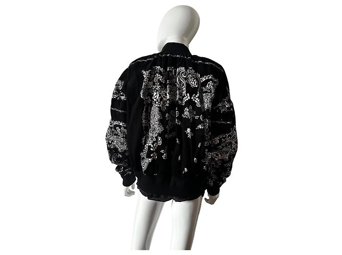 Chaqueta Bomber Sacai Estampado Paisley - vista 9