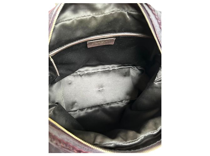 Borsa Yves Saint Laurent Y-Ligne in pelle viola - vista 10