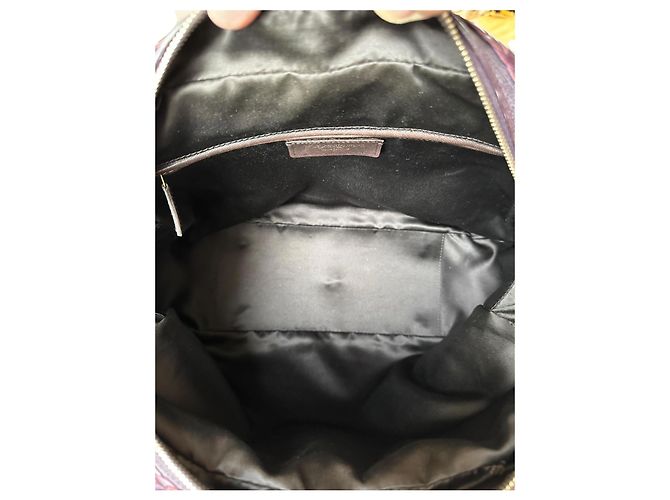 Borsa Yves Saint Laurent Y-Ligne in pelle viola - vista 9