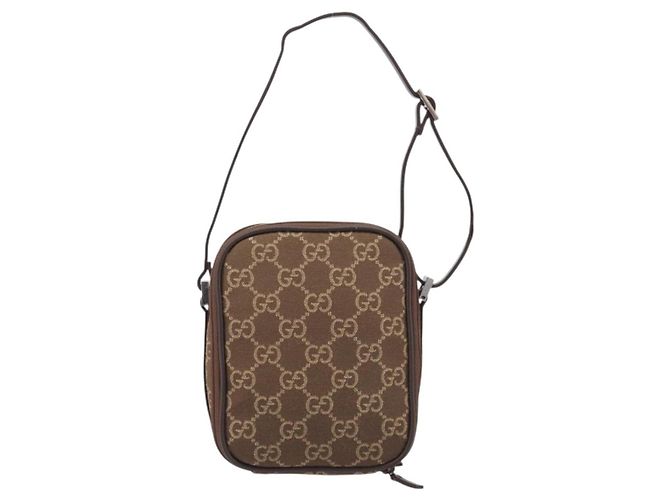 Gucci Borsa a Tracolla Canvas Large - vista 2