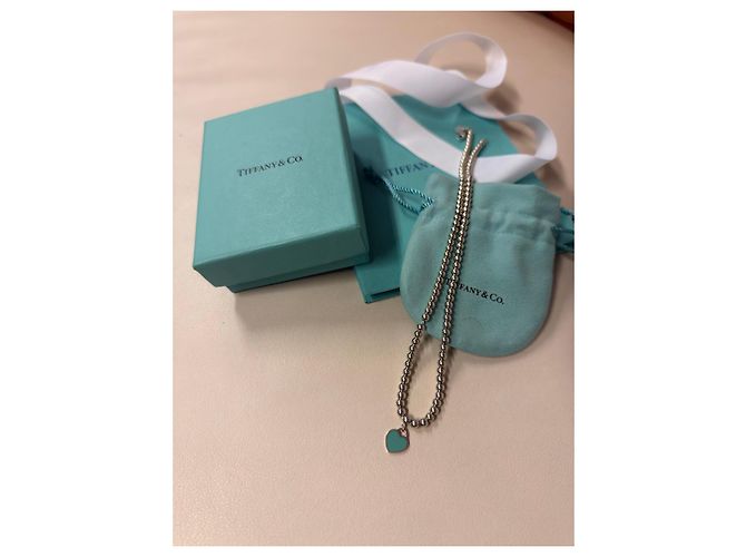 Collana Tiffany & Co. Return to Tiffany Bead Heart in Argento - vista 2