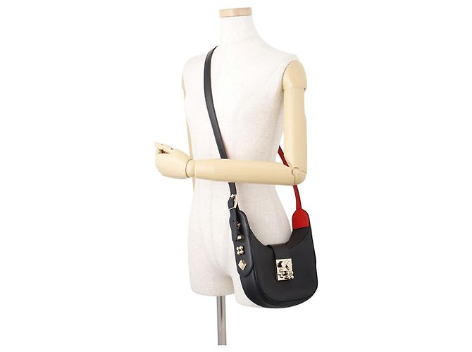 Christian Louboutin Mini borsa a tracolla in pelle CARASKY - vista 5
