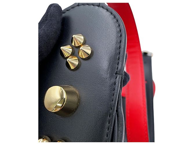 Christian Louboutin Mini borsa a tracolla in pelle CARASKY - vista 8