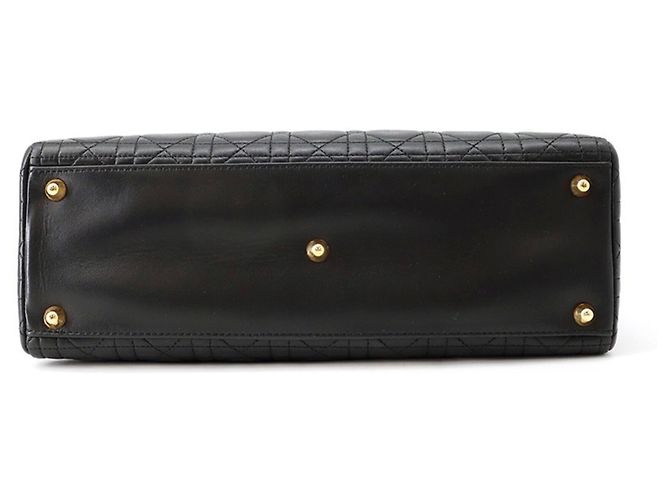 Borsa Christian Dior Lady Cannage Black - vista 3