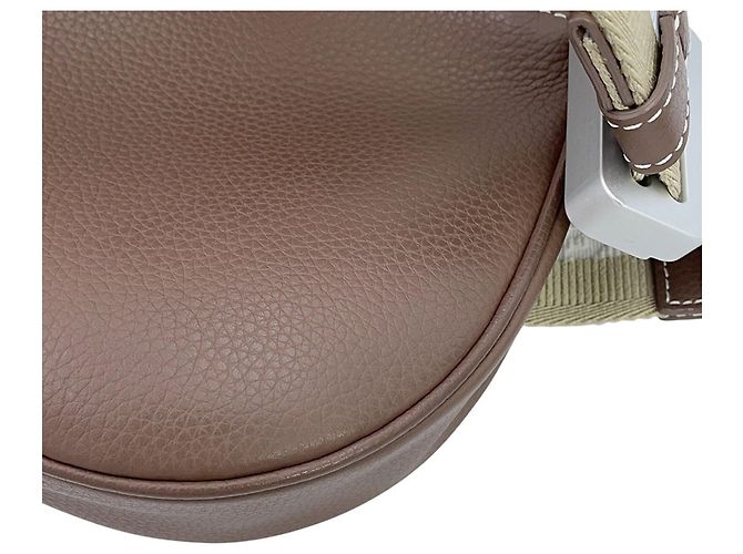 Borsa Saddle Christian Dior in pelle marrone - vista 9