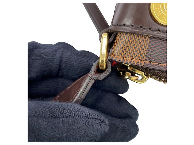 Borsa a tracolla Louis Vuitton Damier Ebene Duomo - vista 12
