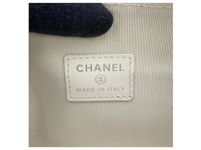 Pouch borsa in pelle Matelassé Chanel - vista 10