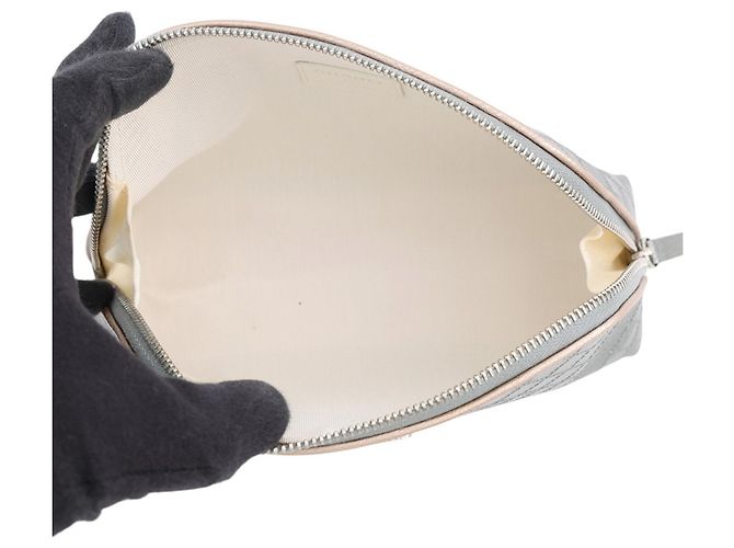 Pouch borsa in pelle Matelassé Chanel - vista 4