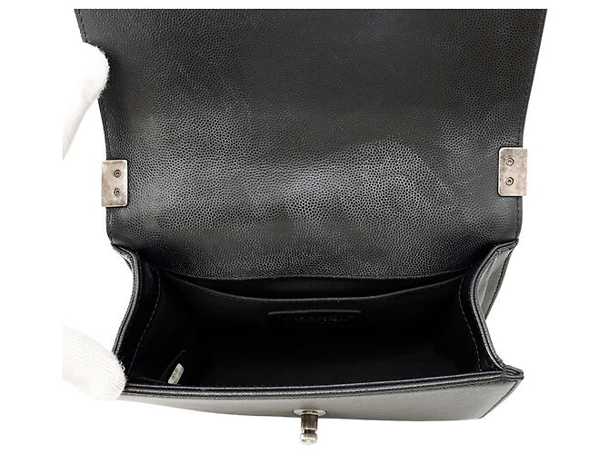 Borsa a tracolla Chanel Boy Small Matelassé - vista 6