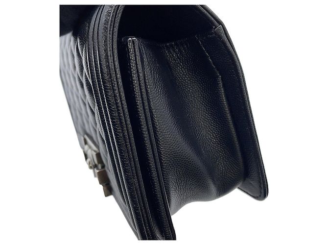 Borsa a tracolla Chanel Boy Small Matelassé - vista 9