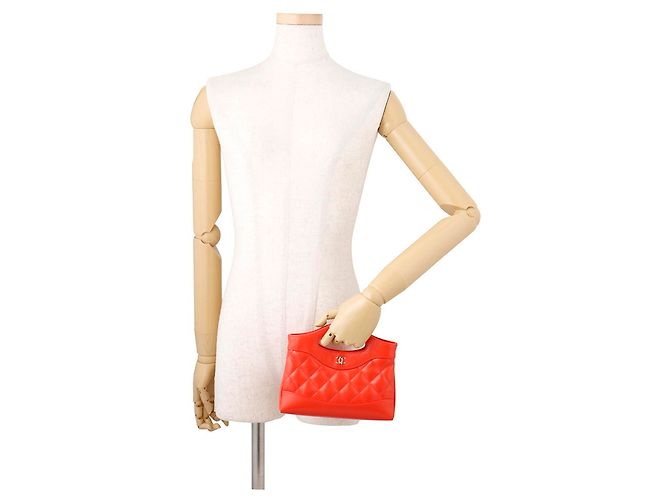 Borsa a mano Chanel Matelassé Coco Mark 31 Mini - vista 4