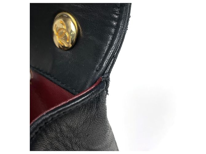 Chanel gesteppte Leder-Schultertasche - Ansicht 7