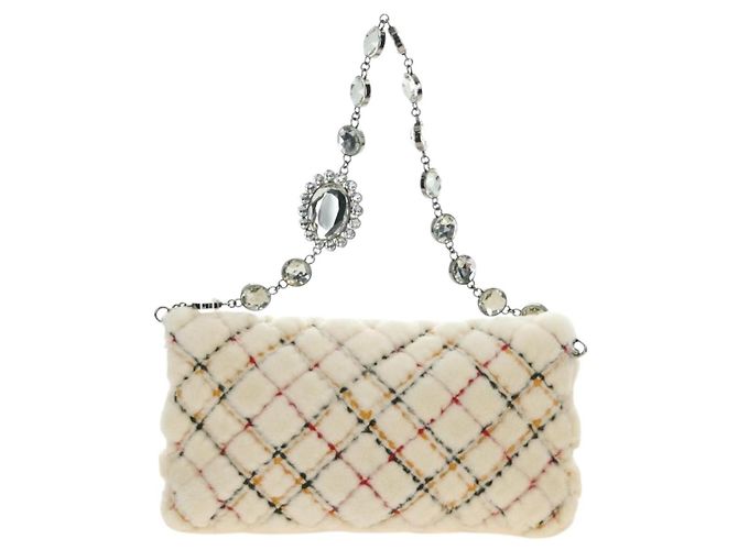 Clutch Miu Miu Crystal Fur Medium - vista 2