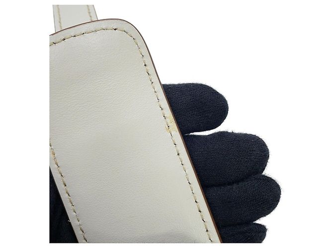 Borsa a mano Prada in tela jacquard e pelle - vista 12