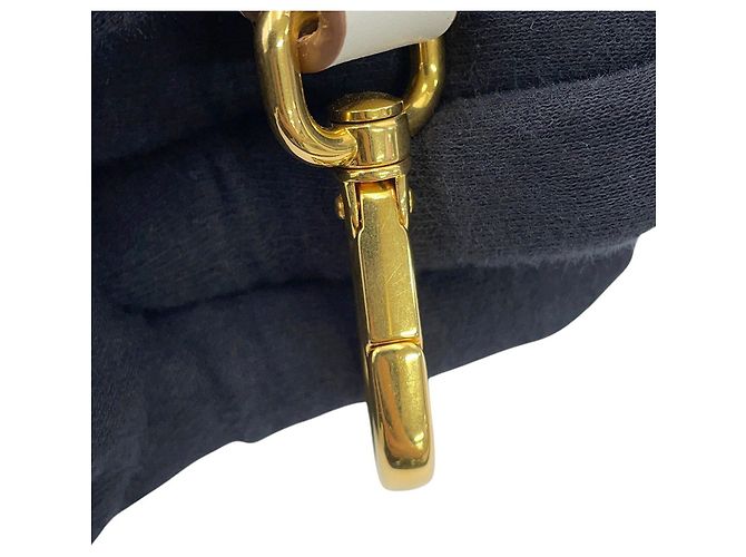 Borsa a mano Prada in tela jacquard e pelle - vista 14