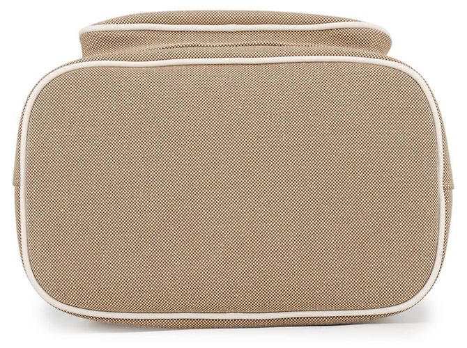 Borsa a mano Prada in tela jacquard e pelle - vista 3