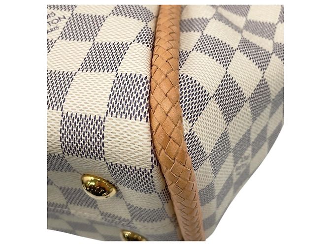Borsa Tote Louis Vuitton Damier Azur Propriano - vista 6