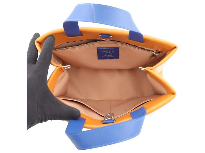 Mini borsa a mano Louis Vuitton Saffron - vista 6