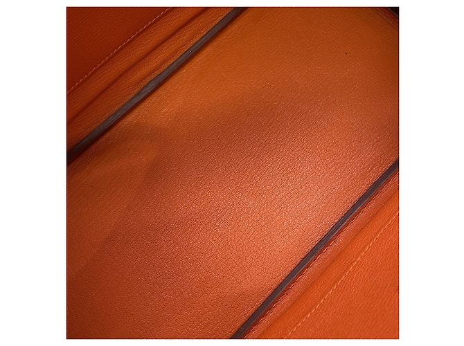Hermès Hermes Birkin 30 in pelle Epsom Orange - vista 10