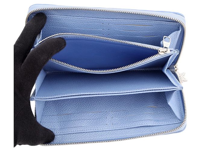 Cartera Larga Louis Vuitton Monogram Empreinte Zippy - vista 4