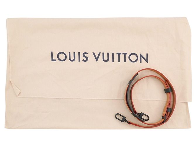 Borsa Mini Tote Louis Vuitton Damier Ebene Giant Monogram - vista 17